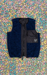 BLUEBERRY REVERSIBLE VEST
