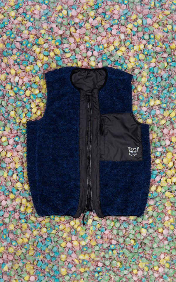 BLUEBERRY REVERSIBLE VEST