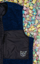 BLUEBERRY REVERSIBLE VEST