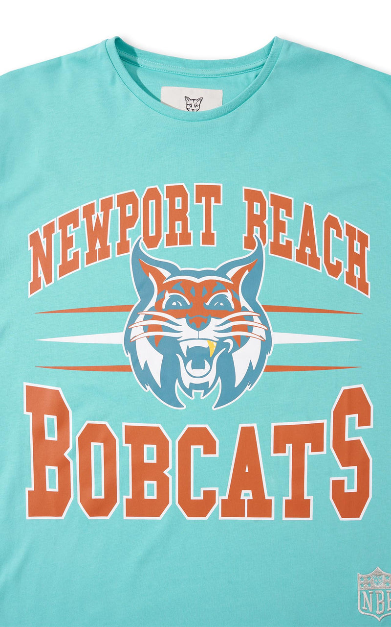 TURQUOISE BOBCATS SHIRT