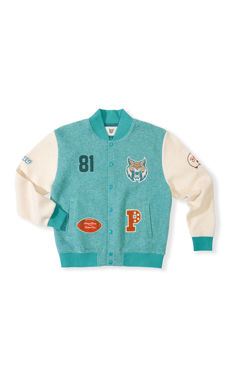 TURQUOISE BOBCATS JACKET