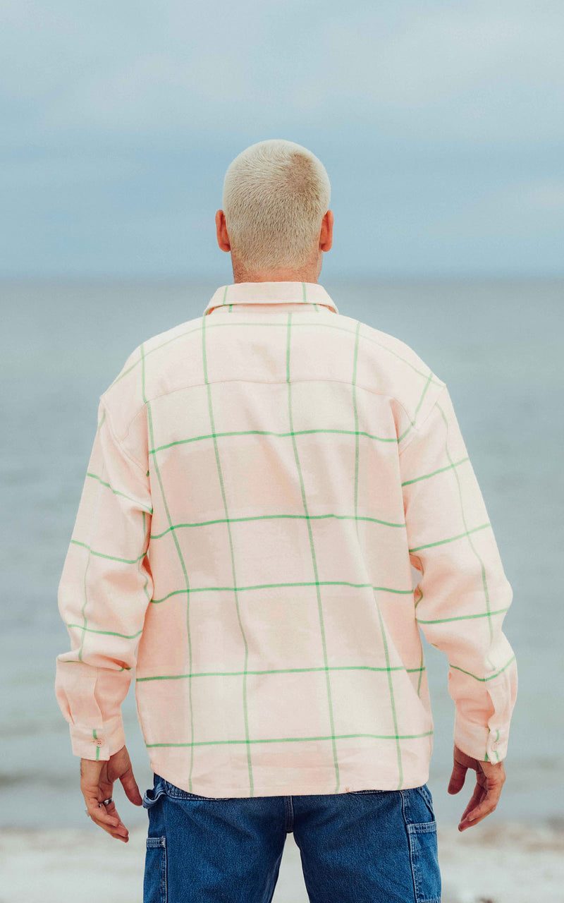 GREEN BEACH CLUB FLANELLSHIRT