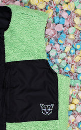 LIME REVERSIBLE VEST