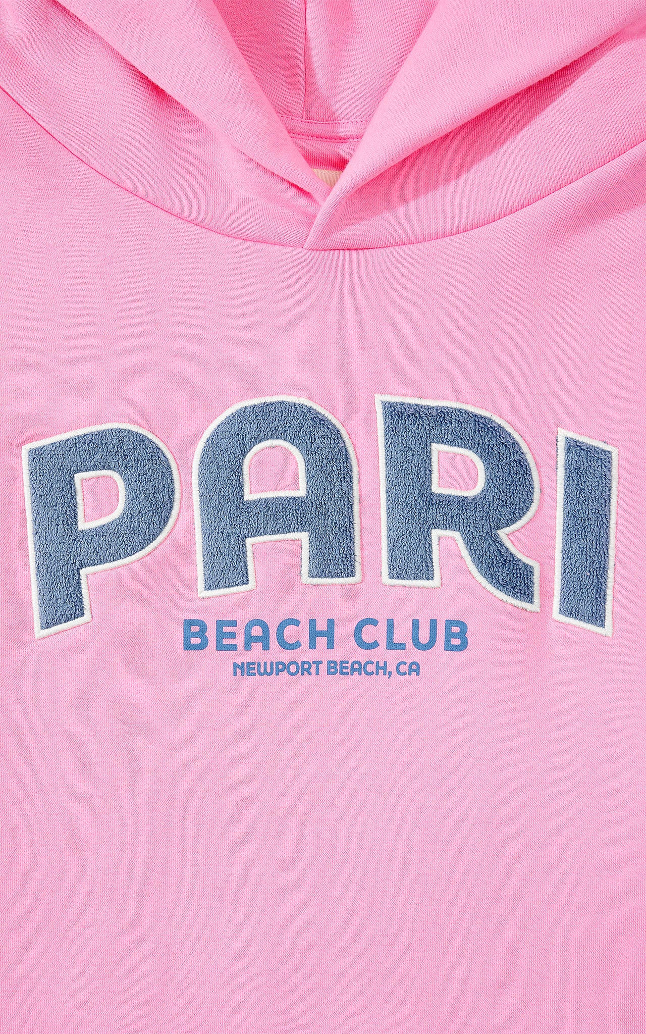 PINK BEACH CLUB HOODIE