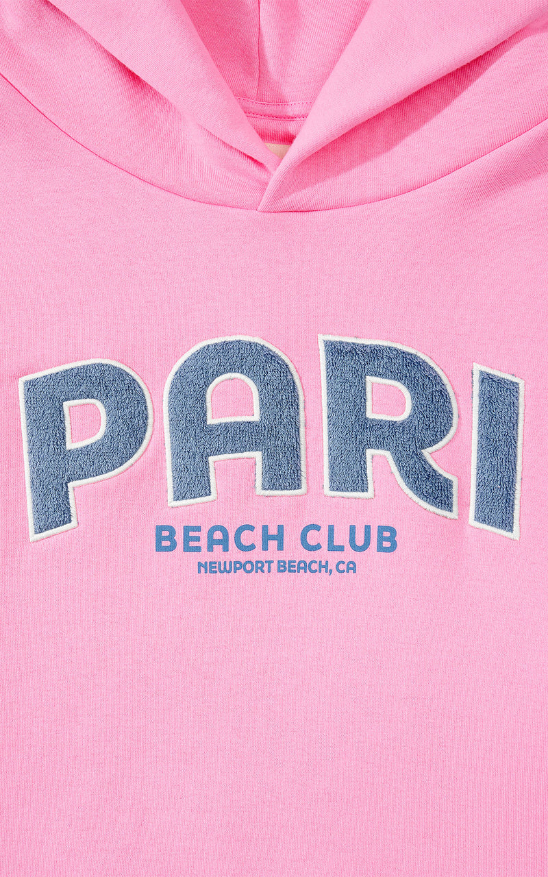 PINK BEACH CLUB HOODIE