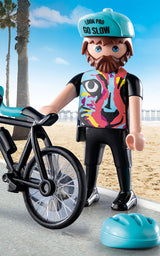 Racing cyclist PAUL