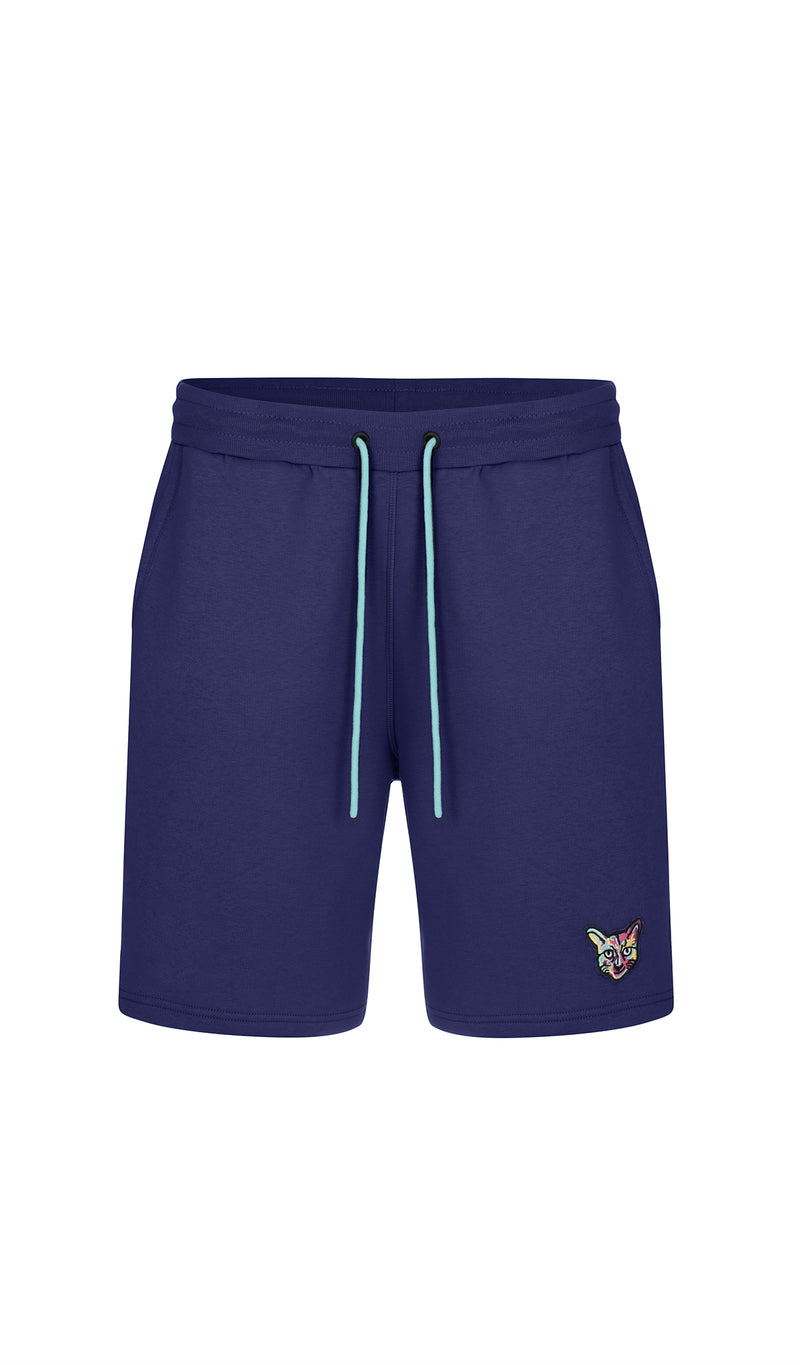 NAVY SPORTS CLUB SHORTS CAT