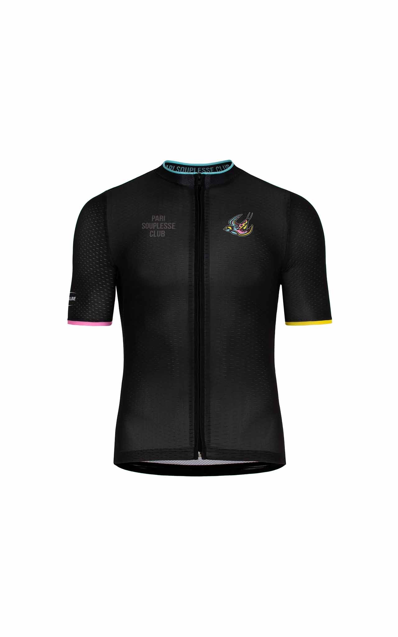BLACK SOUPLESSE CLUB CYCLING JERSEY