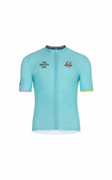 TURQUOISE SOUPLESSE CLUB CYCLING JERSEY - true to size