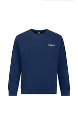 NAVY SPORTS CLUB CREWNECK