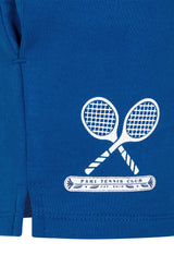 BLUE AMEX X PARI SHORTS