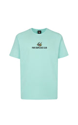 TURQUOISE SOUPLESSE CLUB T-SHIRT