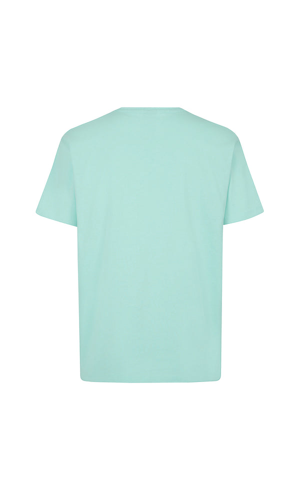 TURQUOISE SOUPLESSE CLUB T-SHIRT