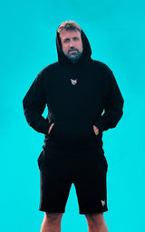 BLACK CORE CLUB HOODIE CAT