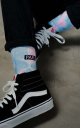 TIE DYE PARAGAZZI SOCKS