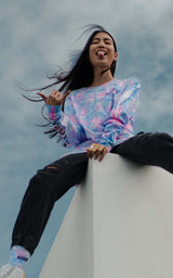 TIE DYE PARAGAZZI LONGSLEEVE