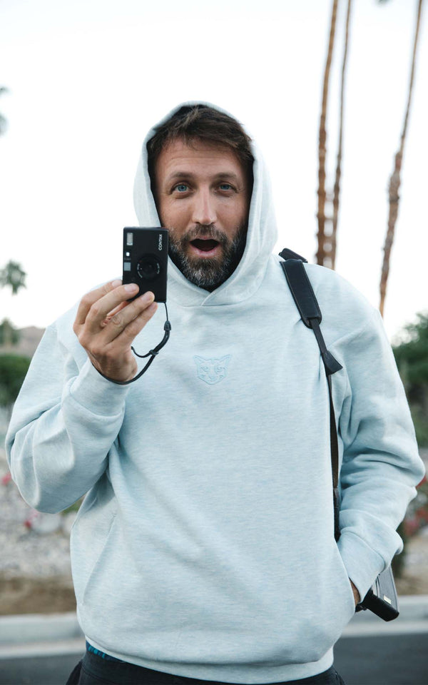 LIGHT BLUE PASTEL CLUB HOODIE
