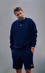 NAVY CORE CLUB CREWNECK PARI
