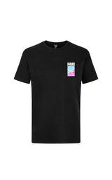 BLACK TENNIS CLUB T-SHIRT