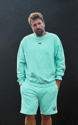 TURQUOISE CORE CLUB CREWNECK PARI