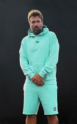 TURQUOISE CORE CLUB HOODIE PARI