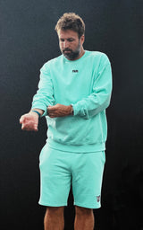 TURQUOISE CORE CLUB SHORTS CAT