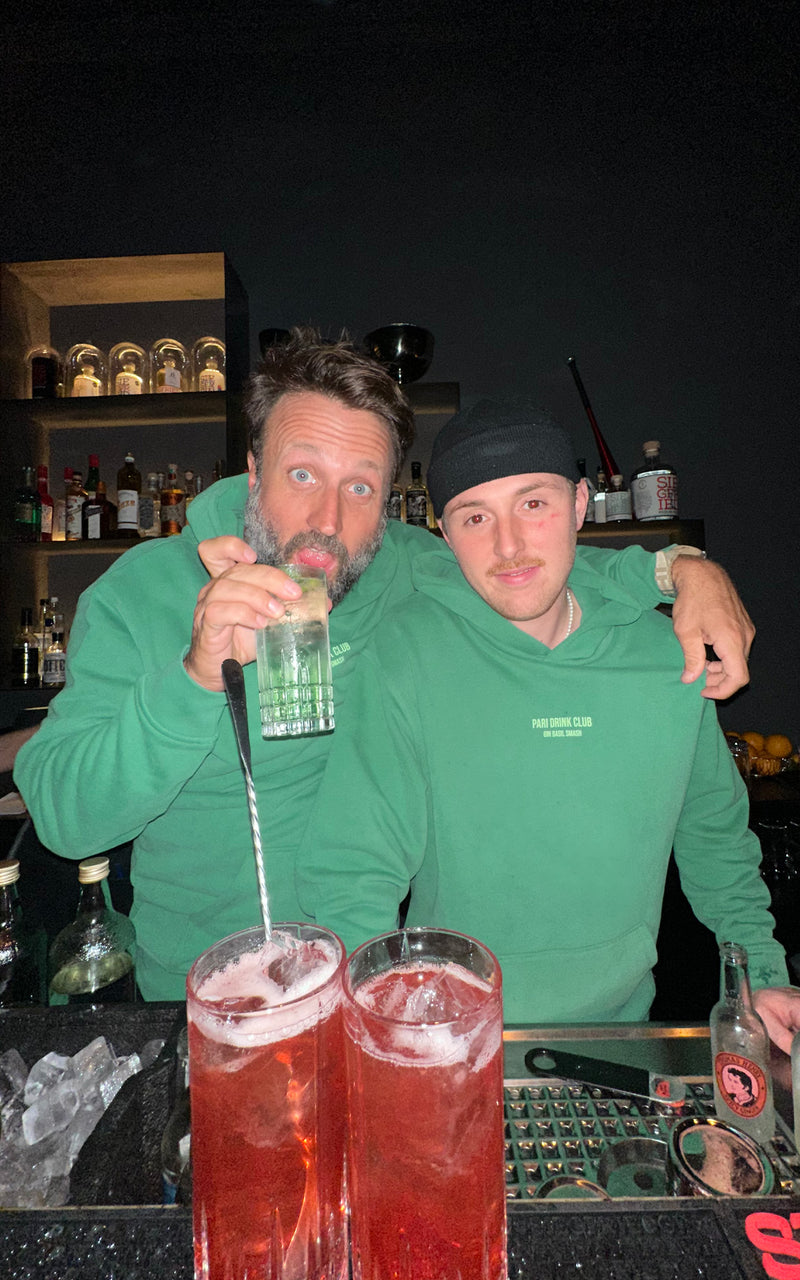 GIN BASIL SMASH DRINK CLUB HOODIE