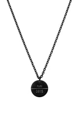 BLACK PURELEI X PARI NECKLACE COIN