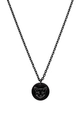 BLACK PURELEI X PARI NECKLACE COIN