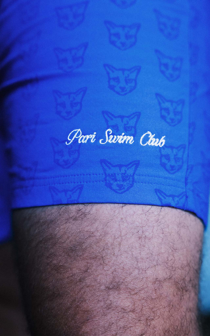 BLUE PARI SWIM CLUB SHORTS