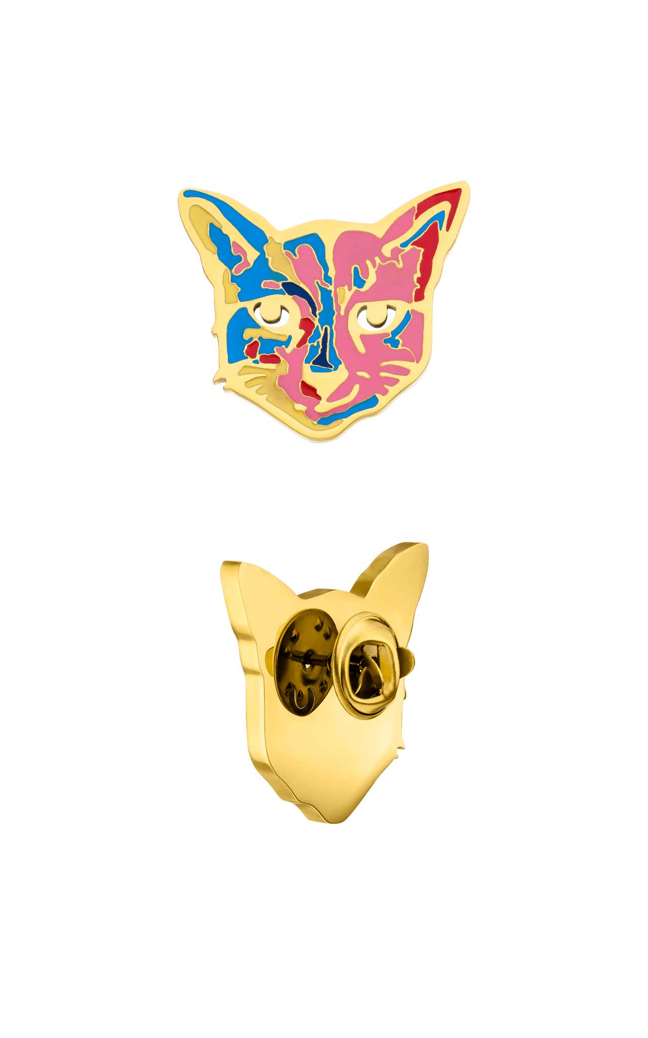 GOLD PURELEI X PARI PIN CAT